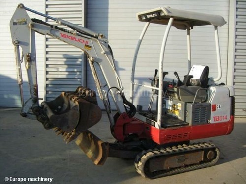 Takeuchi 014 and 016 - takeuchi, tb