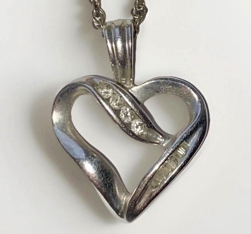 Vintage 10k white gold - white, &