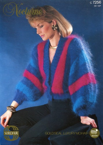 Sirdar 7256 lady jacket mohair - sirdar,