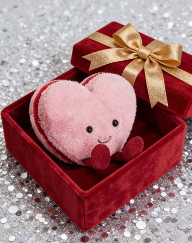 Jellycat colette heart macaron - colette,