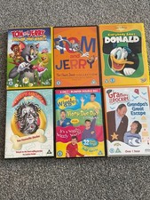 6x Dvd bundle , childrens cartoons , the wiggles , tom jerry , donald duck ++