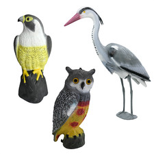 POND GARDEN DECOY DETERRENT ORNAMENTAL DECORATIVE GARDEN REALISTIC SCARER KOI