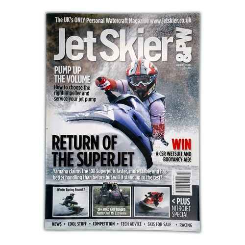 Jet skier pwc magazine april - &,