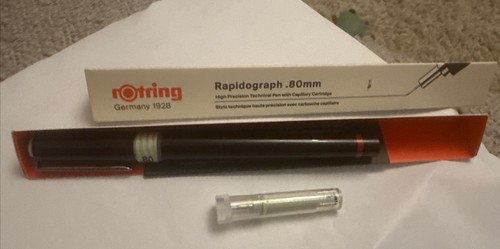 Rotring rapidograph 80mm - rapidograph, .80mm