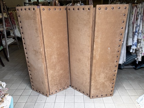 Vintage panel screen - vintage, 4-panel