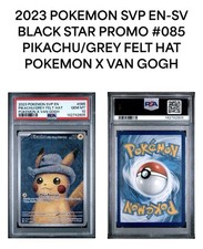 Pikachu with Grey Felt Hat Van
