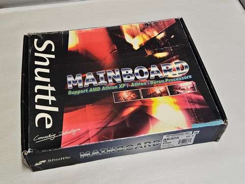 Shuttle ak32a motherboard - ak32a, box