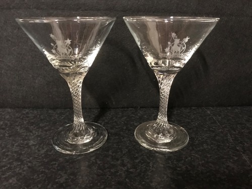 Babycham twisted stem - 2,