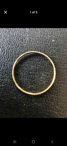 22ct 23ct gold ring - gold, 1855