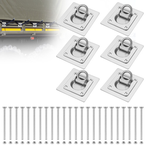 Lashing ring flush - lashing,