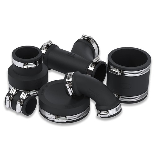 Rubber pipe fittings - pipe,