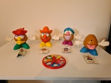 Potato Head Bundle 3 complete Figures ~Hasbro 1995 Spinner 1996