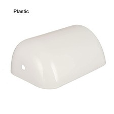 Green Glass Plastic Bankers