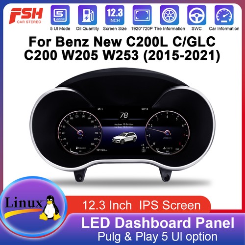 Digital dash instrument - 12.3",