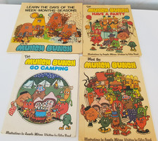 vintage munch bunch books x4