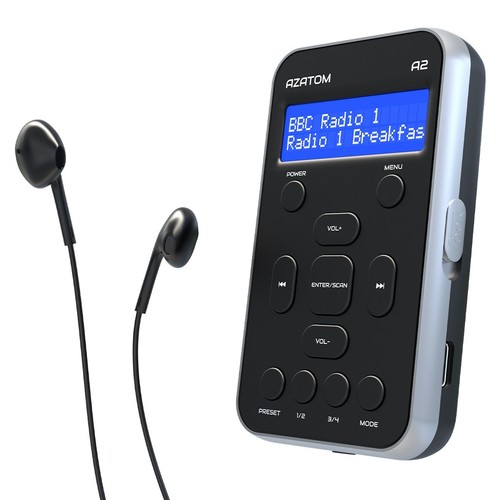 Dab portable pocket radio - dab+,