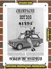 Metal Sign - 1964 Sunbeam Imp
