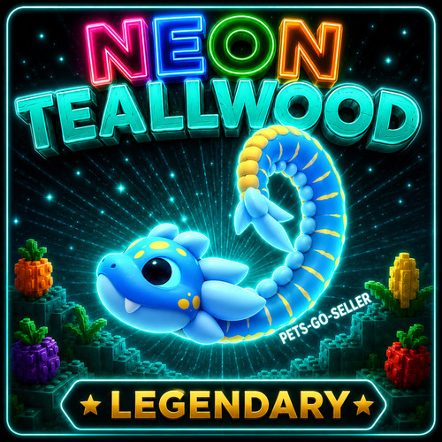 Neon tealwood monster - tealwood, (cheap)