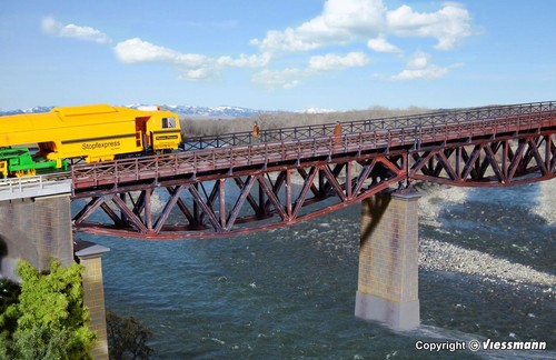 Steel beam bridge entry kibri - beam,