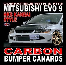 Carbon Front Bumper Canards