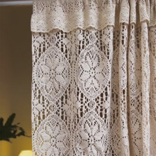 Crochet Half Curtain Hollow