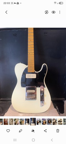 Telecaster style guitar with - style,