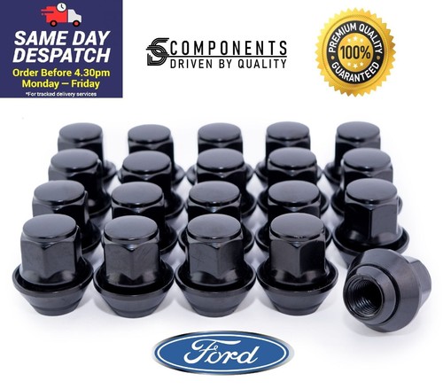 Black ford alloy wheel nuts - 20,