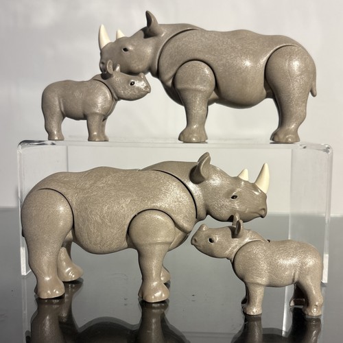 Playmobil adult rhinos 2 - playmobil,