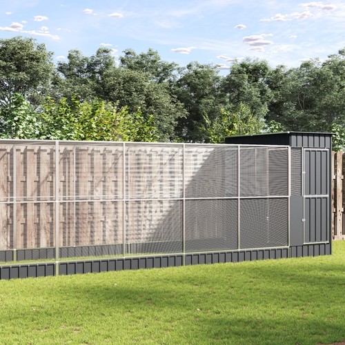 Aviary with extension - aviary,