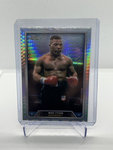 Mike tyson topps chrome - mike,