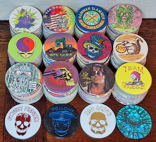 Vtg 90s pogs collection 300 - 90s, 300+