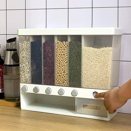 Dispenser rice grain dry food - dry,