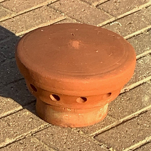 Clay elephants foot - , chimney