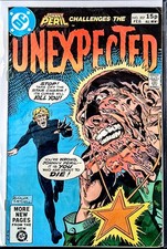 UNEXPECTED #207 VG 4 HORROR SUPERNATURAL TALES Rich Buckler Melting Face Cover!