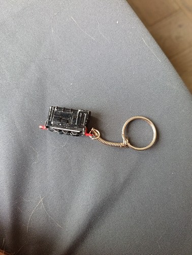 Vintage steam engine key - key, chain