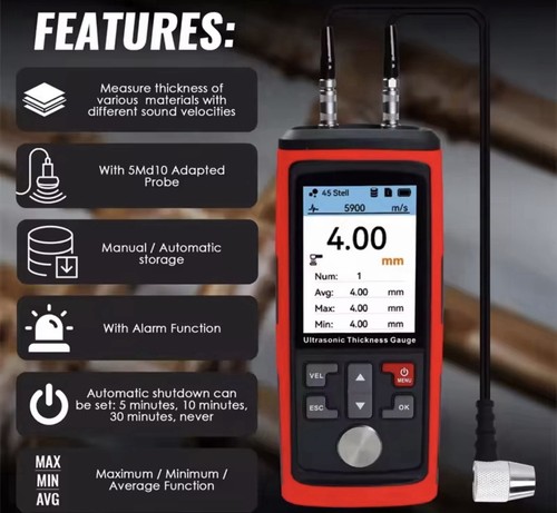Ultrasonic thickness gauge - ultrasonic,
