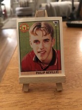 Merlin Premier League 1996 Sticker 38 Manchester United Philip Neville