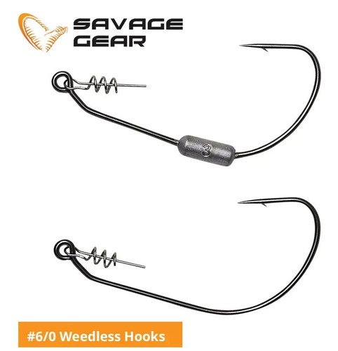 Savage gear weedless - gear, hooks