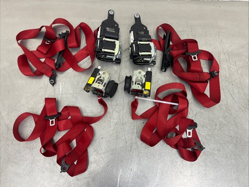 Mercedes class red seat belt - class,