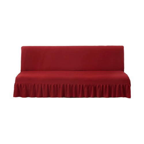 Elastic armless sofa bed - sofa, cover