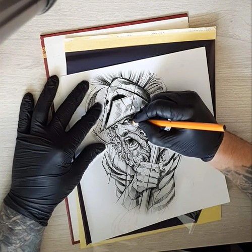 Tattoo transfer paper - a4,