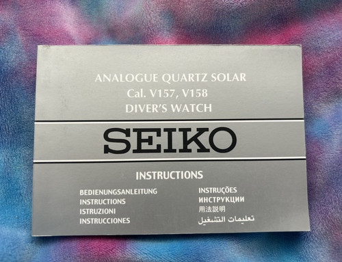 Seiko quartz solar diver - seiko,
