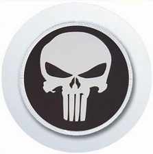THE PUNISHER CAR TAX DISC HOLDER REUSABLE PARKING PERMIT HOLDER