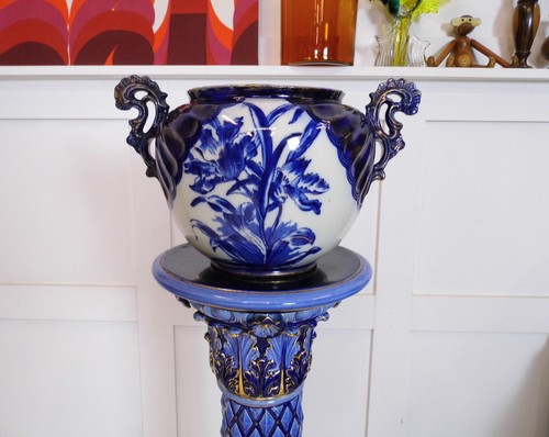 Victorian jardiniere 19th - jardiniere,