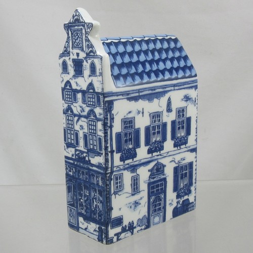 Delft blue clock shop - blue,