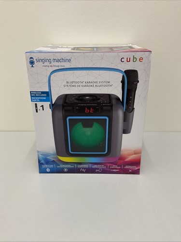 Singing machine cube bluetooth - machine,