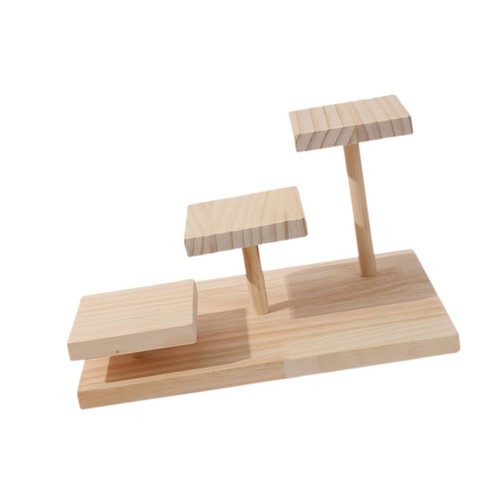 Wood cake stand tiered - stand, sturdy