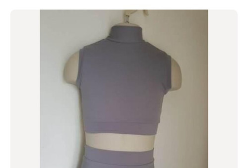 8yrs grey dance crop - 7-8yrs, top