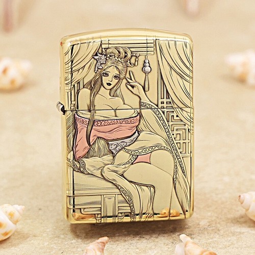 Zippo lighter diao chan copper - lighter,