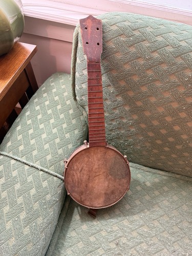 Antique banjo ukulele - antique,